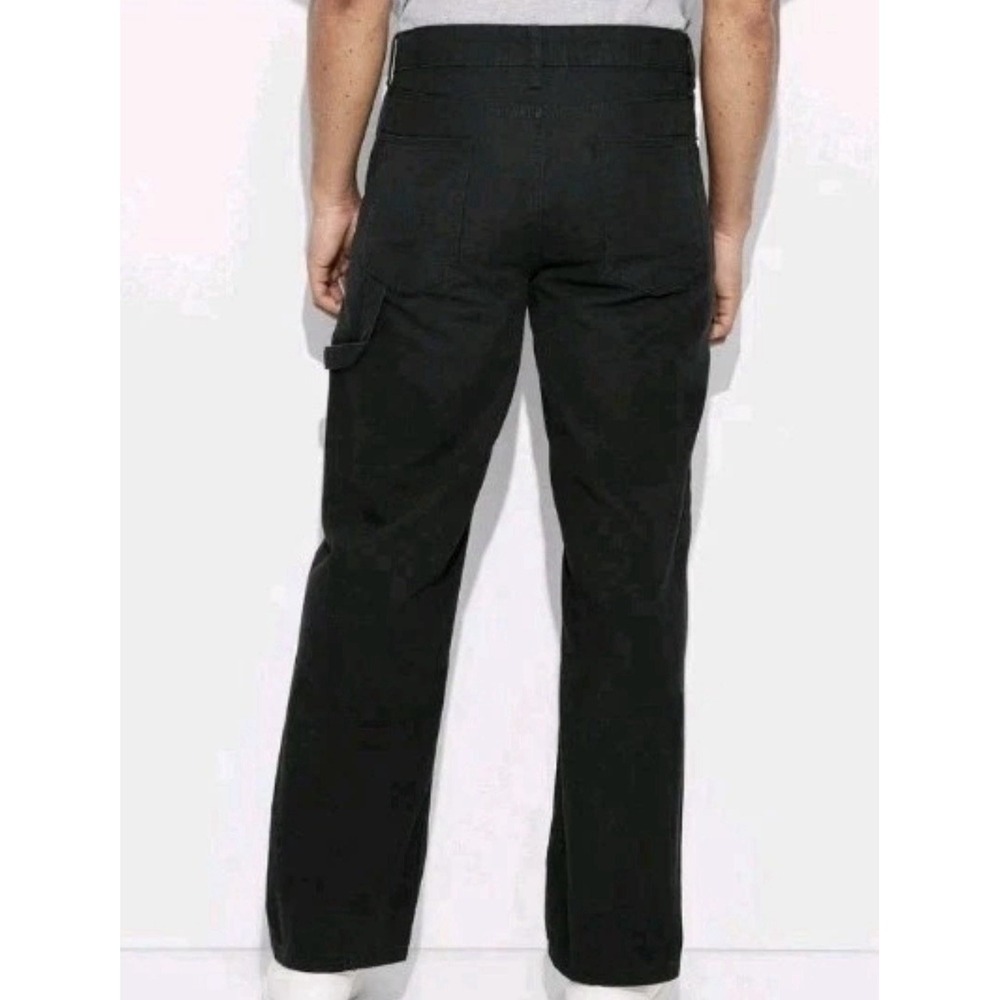 NWT Original Use Black Men's Relaxed Carpenter Pants Jeans Size 34 x 30